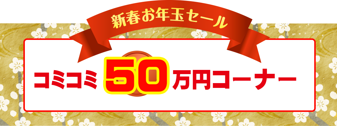 コミコミ50万円