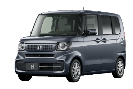 ダークブルーのホンダ N-BOX